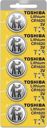 Miniatura 6 de Toshiba CR1620 - Paquete de ampolla resistente a los niños (2 baterías)