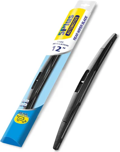 Miniatura 21 de 5 PLUS® Limpiaparabrisas trasero de 10 pulgadas para brazo de limpiaparabrisas con gancho J/U (paquete de 1 pieza de PVC), repuesto para Chevy Trax