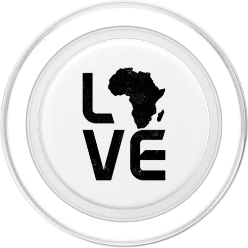 Miniatura 2 de África LOVE African Map Black Pride Etiopía Kenia Nigeria PopSockets MagSafe PopGrip para iPhone