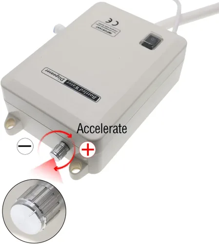Miniatura 3 de TDRRICH 110V 30W Bomba de Agua Potable Ajustable en Velocidad para Botella de 5 Galones 60PSI Velocidad 2950 Flujo 2L Enchufe Americano Blanco Grado