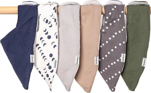Miniatura 3 de Baberos tipo bandana Gerber para bebé unisex