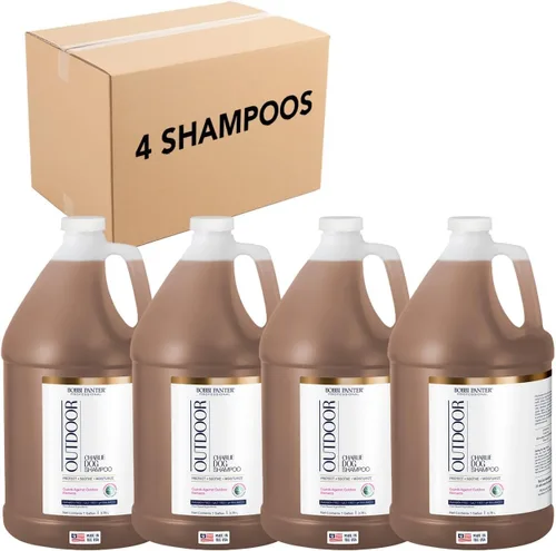 Miniatura 9 de Bobbi Panter Champú para perros para aliviar la picazón de árbol de té, lavanda y linaza, fórmula natural calmante para piel irritada e irritada