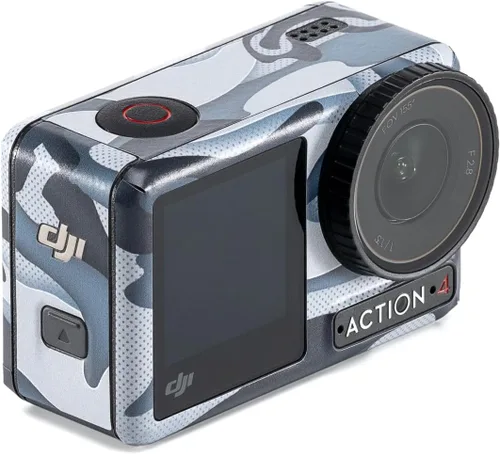 Miniatura 6 de DJI Osmo Action Protective Camera Decal (Celestial Gray), Compatibilidad: Osmo Action 3, Osmo Action 4