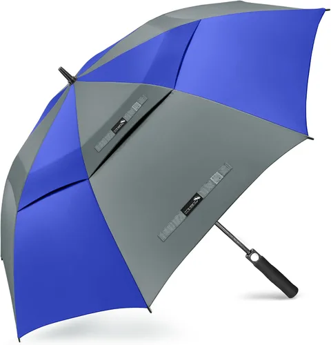 Miniatura 25 de ZOMAKE - Paraguas de golf a prueba de viento, extragrande, de gran tamaño, de doble dosel resistente para lluvia, juegos deportivos y carrito