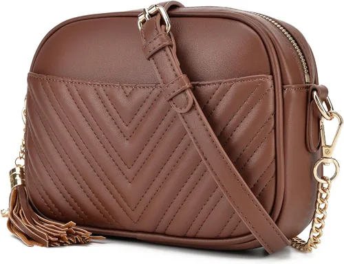 Miniatura 22 de lola mae Bolso bandolera acolchado, bolso de hombro de diseño moderno Shoulder Purse