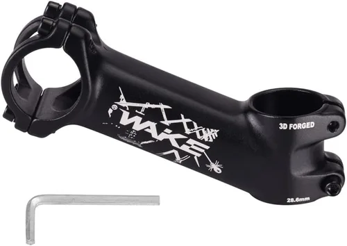 CYSKY Vástago de bicicleta de 31.8 2.362 in/2.756 in/3.543 in/4.331 in 25 grados MTB vástago de bicicleta de montaña vástago elevador para la