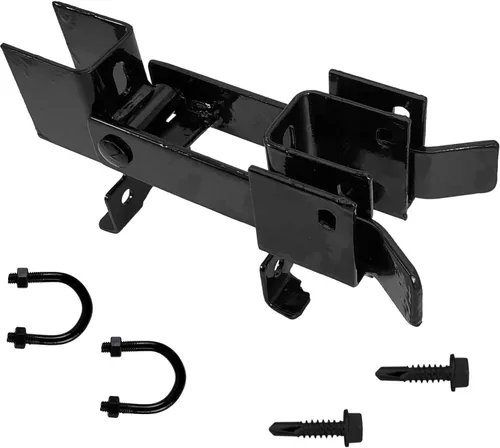 Miniatura 5 de Pestillo de horquilla de puerta de enlace de cadena de 1-5/8 x 4 pulgadas - Comercial resistente - Maleable - Pestillo de puerta galvanizado