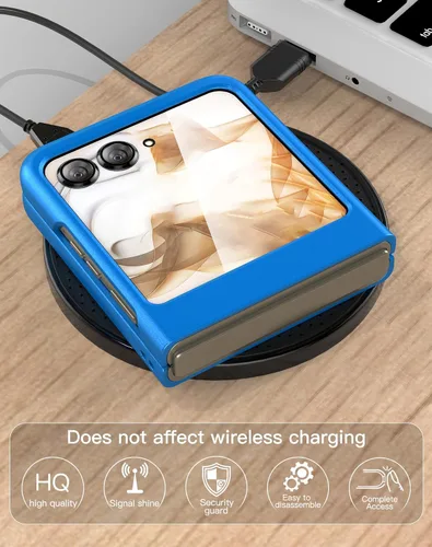 Miniatura 6 de Foluu Funda delgada para Motorola Razr 2024/2025 [No compatible con Razr Plus 2024], con protector de pantalla frontal integrado, policarbonato mate