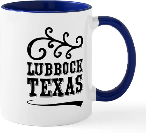 Miniatura 34 de CafePress – Taza Amarillo Texas – El único Taza de café, taza de café, S, Blanco