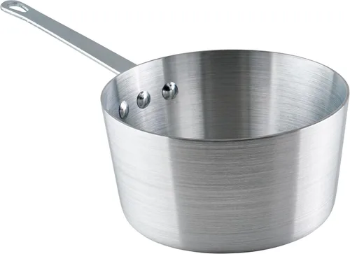 Miniatura 11 de Winco Sartén profesional de aluminio cónico de alta resistencia, 3mm, 4.25 cuartos de galón
