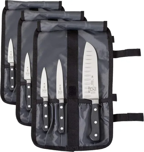 Miniatura 10 de Mercer Culinary Juego de cuchillos forjados Renaissance de 10 piezas, Negro