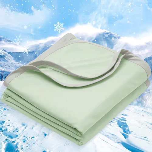Miniatura 18 de PHF Manta de Tiro de Enfriamiento Doble para Personas que Duermen con Calor, Arc-Chill Q-Max>0.5 con Enfriamiento Doble, Manta de Verano Absorbe