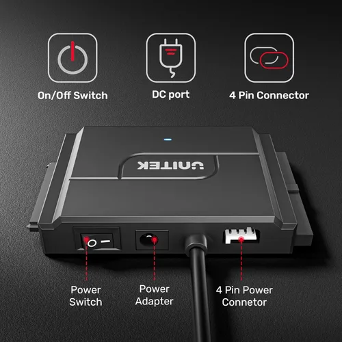 Miniatura 3 de Unitek USB3.0 to SATAIII Adaptador Convertidor USB A