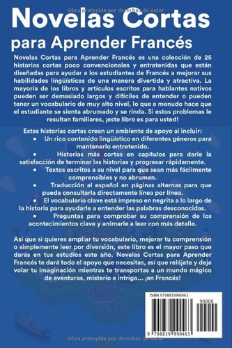 Miniatura 2 de Novelas Cortas para Aprender Francés Historias cortas en Francés para principiantes (Spanish Edition)