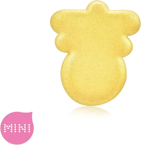 Miniatura 4 de CHOW SANG SANG 999 24K Solid Gold Mini Charm Lucky Chinese Character Blessing Charm Bracelet for Women 93082C