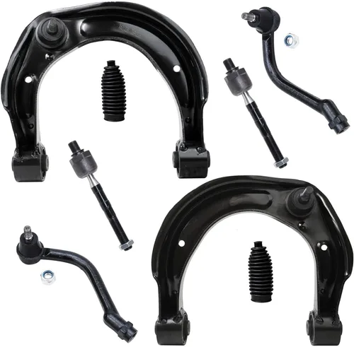 Miniatura 36 de Detroit Axle - Kit de brazos de control de extremo delantero de 8 piezas para Dodge Dakota 00-04, Durango 00-03, 4 brazos de control superior e