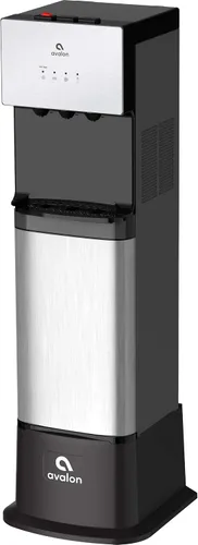 Miniatura 2 de Avalon Base dispensadora de enfriador de agua, extensor de altura de pedestal para modelos de carga inferior y sin botella, BASE-BLK