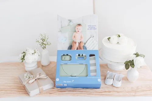 Miniatura 9 de Ubbi Tapete para cambiar pañales para bebé, suave y cómodo, accesorio imprescindible para recién nacidos, fácil de limpiar, almohadilla plegable
