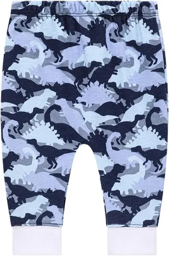 Miniatura 5 de Lazyrhino Paquete de 4 pantalones deportivos para bebé, pantalones de algodón suave para niños y niñas, diseños de colores lindos unisex para bebés