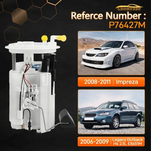 Miniatura 2 de Conjunto de bomba de combustible eléctrica COMPATIBLE CON Subaru Impreza 2008-2011, Legacy & Outback 2006-2009 2.5L H4 - Reemplaza OE# E8651M