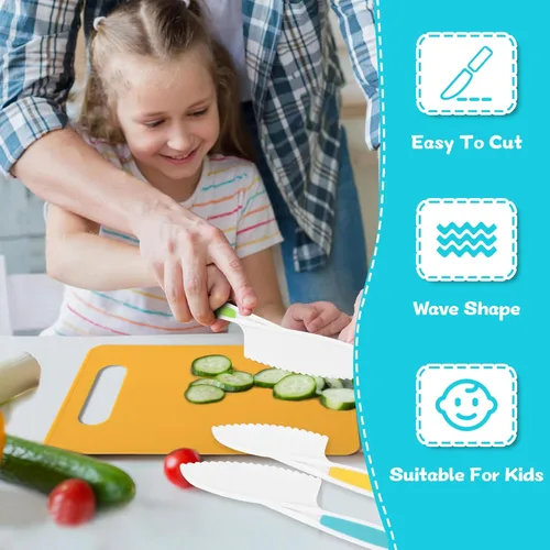 Miniatura 5 de 16 piezas de herramientas de cocina Montessori, juego de utensilios de cocina para niños, juguete de cocinado, juego de cocina para niños pequeños