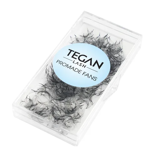 Miniatura 8 de TEGAN LASH 500 extensiones de pestañas Promade con volumen, pestañas postizas sueltas hechas a mano, de 3D a 16D, 0.03/0.05/0.07 de grosor, rizo