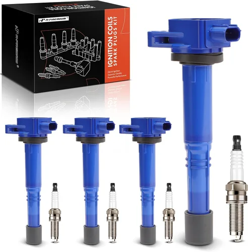 Miniatura 10 de A-Premium Juego de 4 paquetes de bobinas de encendido y bujías de iridio compatibles con Honda CR-V 2010-2014, Civic 2012-2015, Accord 2008-2012
