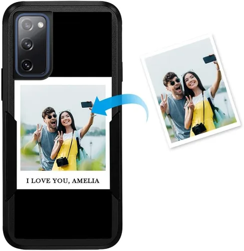 Miniatura 123 de Funda protectora personalizada para Samsung Galaxy S22 Ultra 5G (versión 2022), funda protectora de doble capa resistente con múltiples fotos, a