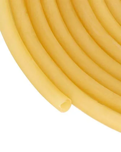 Tubo de goma de látex natural, 6.6 ft 0.315x0.472 in (0.47" OD, 0.31" ID) manguera de goma flexible, piezas de repuesto de tubería 6.6 ft 8x12mm