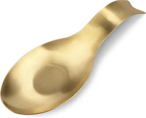 Miniatura 19 de VanlonPro Soporte de cuchara de acero inoxidable, soporte para cucharón de espátula, soporte para cuchara de utensilios de acero inoxidable, acabado