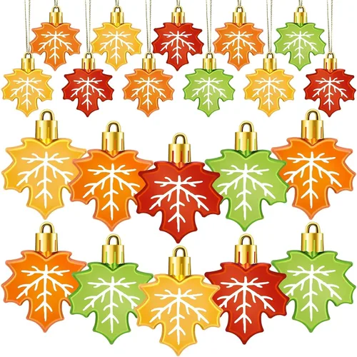 Miniatura 16 de JULMELON 36 Piezas Adornos de Tréboles del Día de San Patricio, Adornos de Mini Árbol, Decoración de Trébol Verde para Mesa de Comedor, Estante