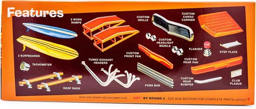 Miniatura 3 de AMT 1965 Chevelle Surf Wagon 1:25 Kit de modelo a escala 1:25