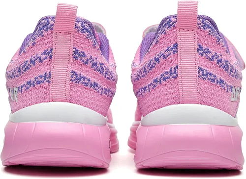Miniatura 6 de SURRAY Zapatos deportivos para correr y caminar para niños y niñas, transpirables, antideslizantes, para gimnasio, deportes, a la moda