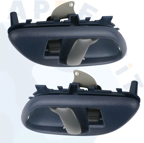 Miniatura 4 de APPERFiT Manija de puerta interior con kit de bisel (azul) Compatible con 1995-2002 Chevy Chevrolet GMC Truck C1500 C2500 C3500 K1500 K2500 K3500