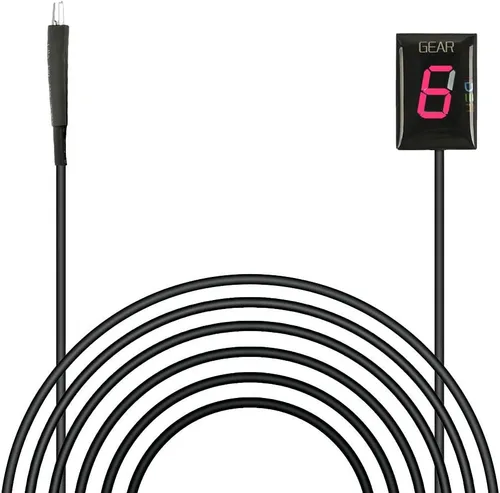 Miniatura 9 de Idea Pantalla LED con indicador de marcha impermeable para motocicleta Honda CB300F CBR400R CBR600RR Fury NC, medidor de marchas con sensores