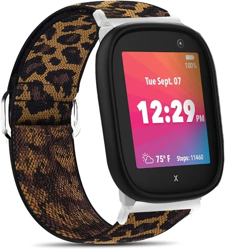 Miniatura 13 de Lamshaw Compatible con XPLORA X6 Play Band, correa de repuesto ajustable de nailon elástico de liberación rápida, accesorios compatibles con XPLORA