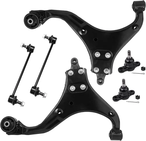 Miniatura 81 de Detroit Axle - Kit de brazos de control de extremo delantero 4WD para Ford 04-08 F-150, 06-08 Lincoln Mark LT, 4 extremos de barra de acoplamiento