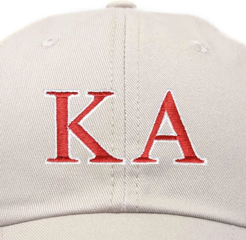 Miniatura 2 de DALIX Kappa Alpha Order - Gorra bordada, diseño de letras griegas