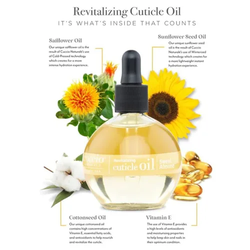 Miniatura 2 de Cuccio Naturale Aceite Revitalizante para Cutículas - Aceite Hidratante para Reparar Cutículas Durante la Noche - Remedio para Piel Dañada y Uñas