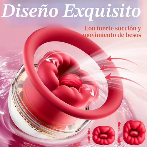 Miniatura 4 de Juguetes sexuales Rose Toy Sucker Vibrador - Juguetes para pezones con 9 modos de vibración y 3 modos de succión, vibradores de juguete sexual