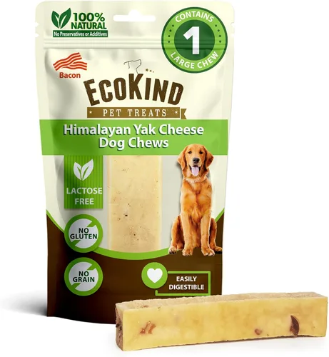 Miniatura 20 de EcoKind Premium Gold Yak Cheese - Masticables para perros del Himalaya, golosinas saludables para perros de todas las razas y tamaños, todo natural