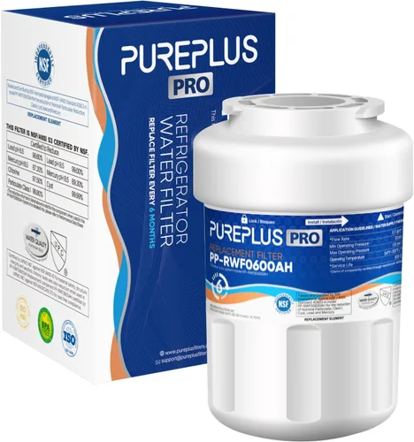 PUREPLUS PRO Filtro de agua para refrigerador, reemplazo para HDX FMG-1, PL-100, WFC1201, PC75009, RWF1060, RWF0600A, cartucho para refrigerador