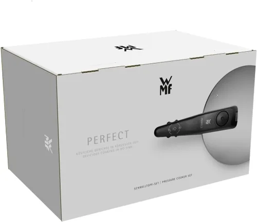 Miniatura 18 de WMF Perfect – Set de cocina rápida de 8.7 in de diámetro 4 litros y medio + cuerpo 3 litros de acero inoxidable para inducción