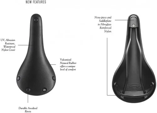 Miniatura 3 de Brooks England Cambium C15 Carved, Carbon Racing Waterproof Saddle