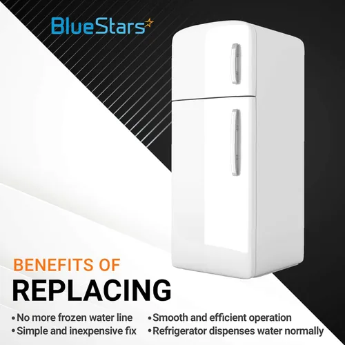 Miniatura 3 de WR49X10173 Kit de calentador de tubo de agua dispensador de refrigerador por BlueStars – Compatible con refrigeradores G.E y Kenmore – Reemplaza