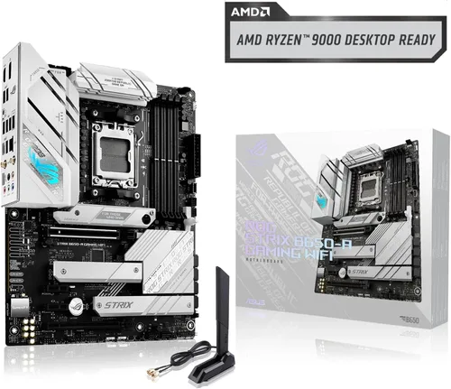 Miniatura 7 de ASUS ROG Strix B650-A Gaming WiFi AMD B650 AM5 Ryzen™ Desktop 9000 8000 y 7000 ATX placa base, 12 + 2 etapas de potencia, DDR5, ranura M.2 3x, PCIe®