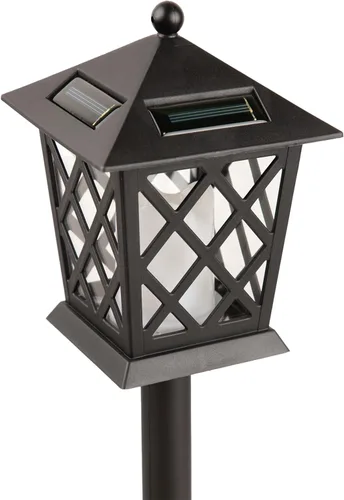 Miniatura 3 de Alpine Corporation Estacas de luz LED para exteriores de 16 pulgadas de alto (juego de 4)
