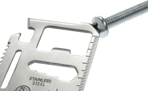 Miniatura 4 de SE Herramientas de bolsillo de supervivencia de acero inoxidable de 11 funciones (paquete de 2) - MT908-2