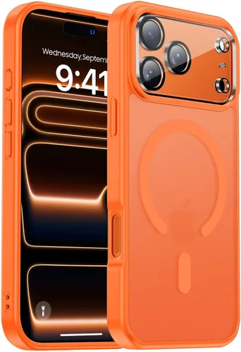 Miniatura 141 de Funda magnética para iPhone Air con protector de lente de cámara, protección grado militar de 10 pies, compatible con funda MagSafe Slim para iPhone
