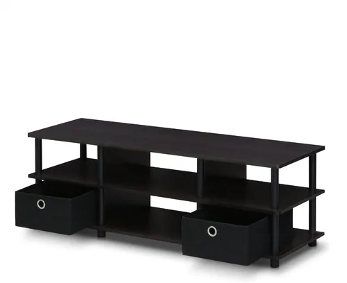 Miniatura 18 de Furinno 11191BK THE Centro de Entretenimiento Soporte para TV, Negro